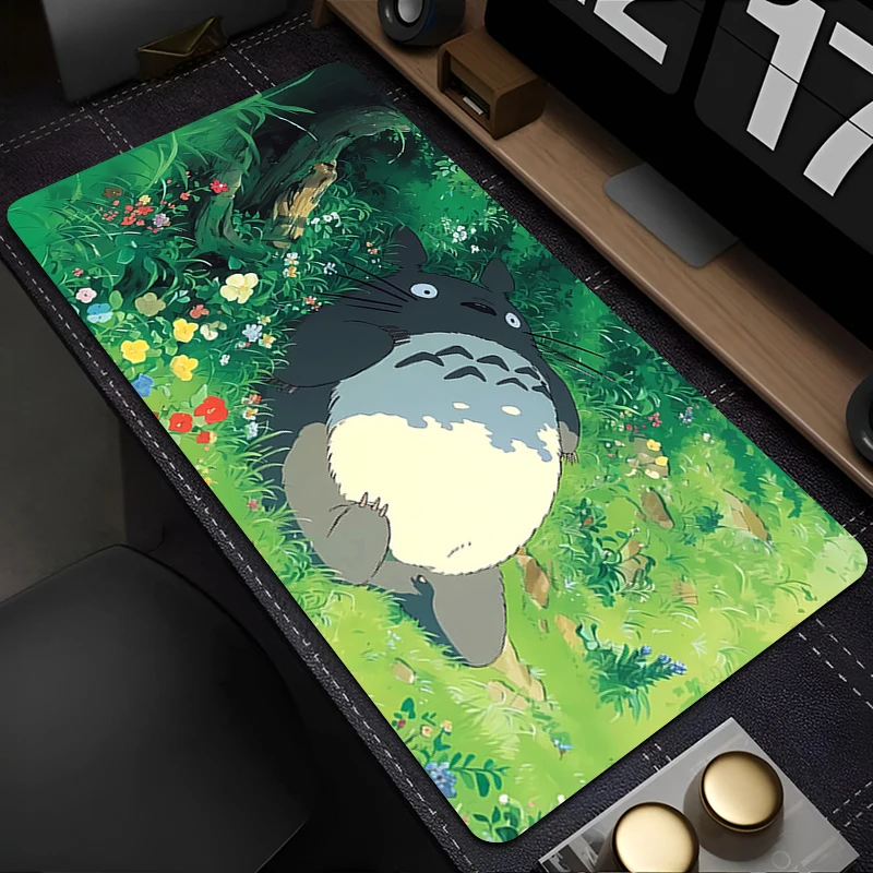 

Mouse Pad PC Accessories Keyboard Pad Office Desk Mat Anti Slip T-totoro Cartoon Mousepad Rubber Tablet Pad Gaming Extended Pad