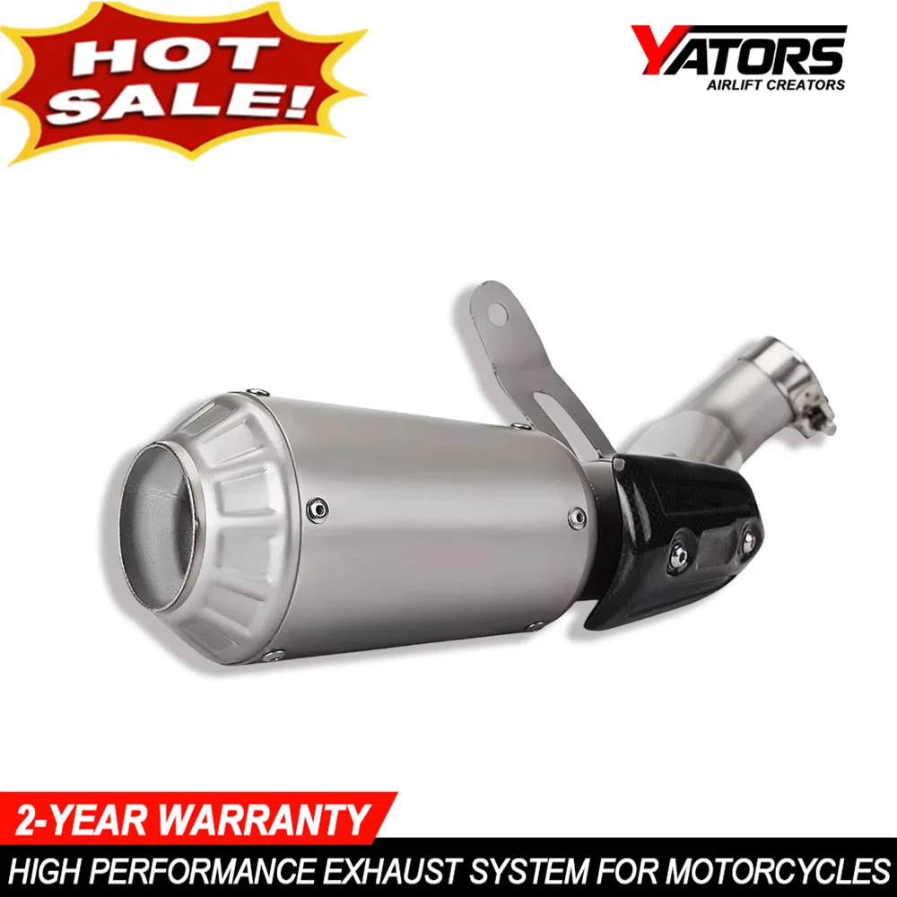 Motorcycle Exhaust Pipes For CBR1000RR 2008-2016,Motorbike Exhaust System Parts Mid Link Tebe Modified Muffler Moto Escape