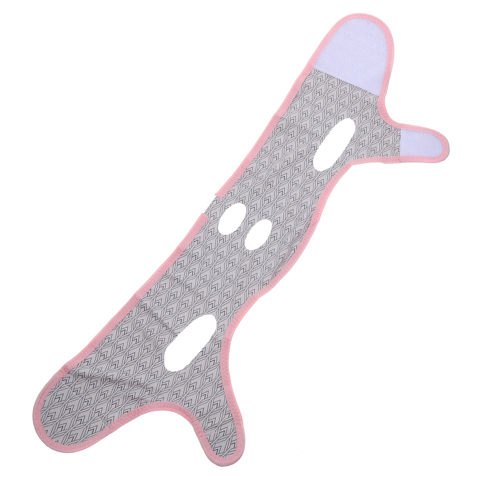 

2 pcs Gray No Trace V Face Lifting Tightening Masks Facial Sculpting Double Chin Sleep Mask Portable Breathable