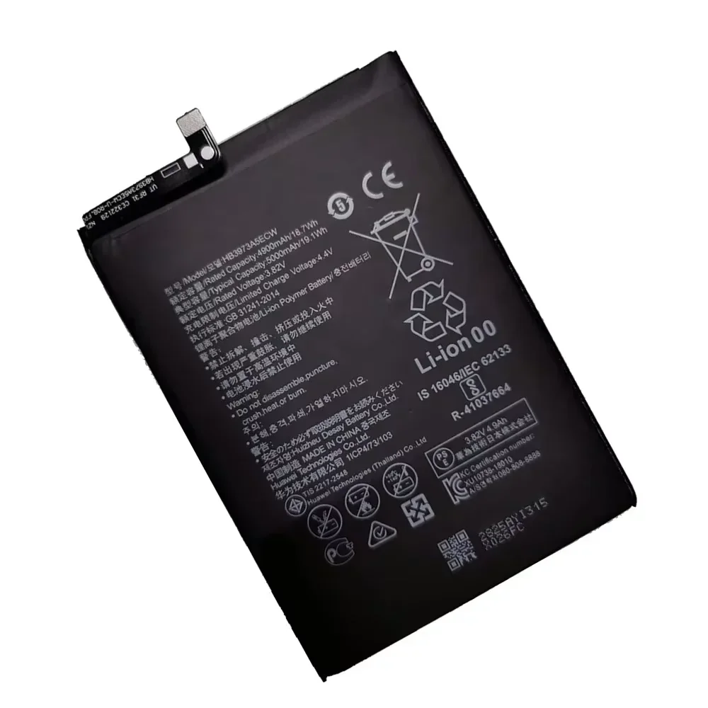 100% Original 5000mAh HB3973A5ECW Battery For Huawei Honor Note 10 RVL-AL09 RVL-AL10 Mate 20 X 20X Mate20X EVR-AL00 Honor 8X Max