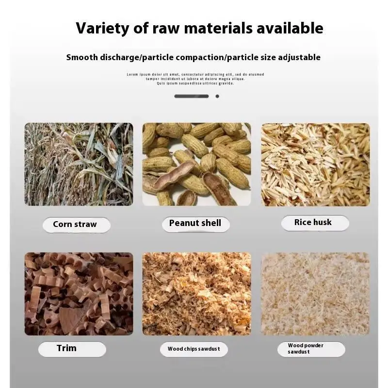 Wood Sawdust, Feces Pellet Processing Machine, Manufacturer Direct Sales Wood Pellet Machine Biomass Pellet Crusher