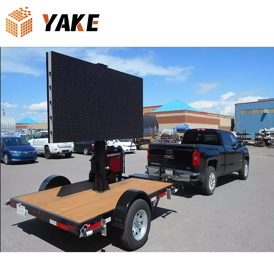 Outdoor Waterproof Mobile Digital Vehicle Van Trailer Mounted Truck Led Display Screen Billboard