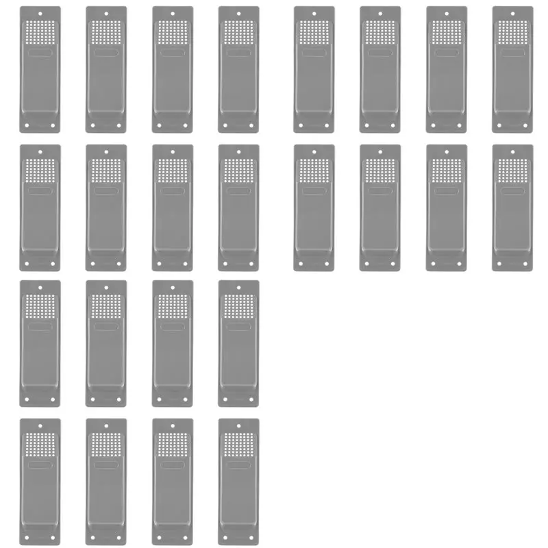 

【ТОДИНО-ТО!】24 шт., комплект вентиляционных отверстий для транспортировочного контейнера, сверхмощный транспортный контейнер, аксессуары, комплект для вентиляции потока, серый цвет