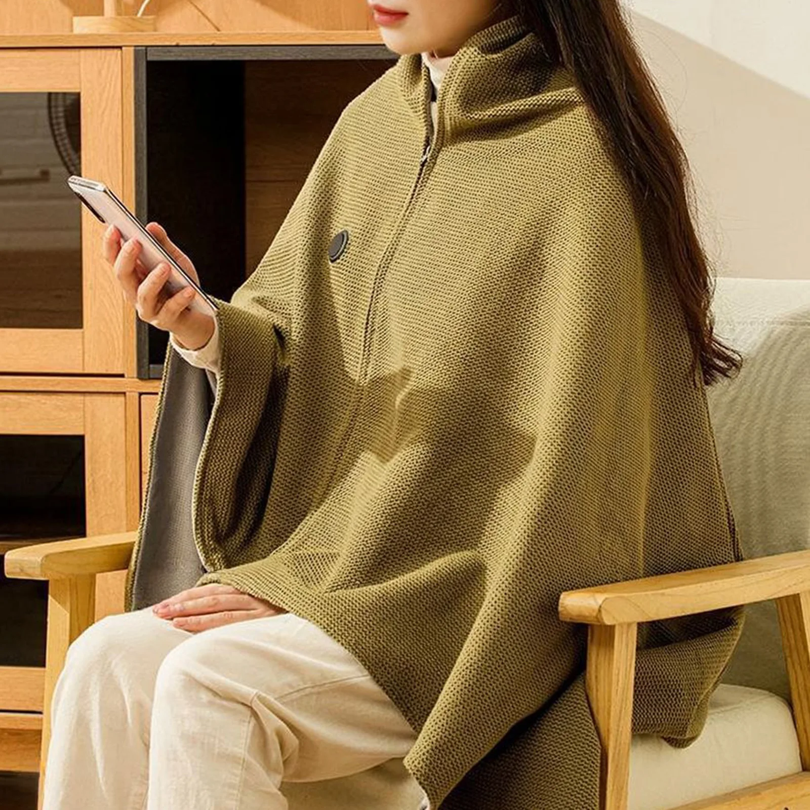 

Электрическое одеяло с USB-подогревом, портативное, моющееся, для плеч и коленей, двойного назначения, быстрый нагрев, для дома и кемпинга, зимнее