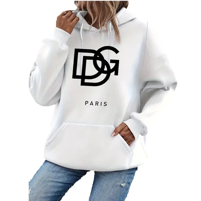 مطبوعة المرأة هوديي ملابس كاجوال موضة كم طويل قناع السترة بلوزات شخصية #1