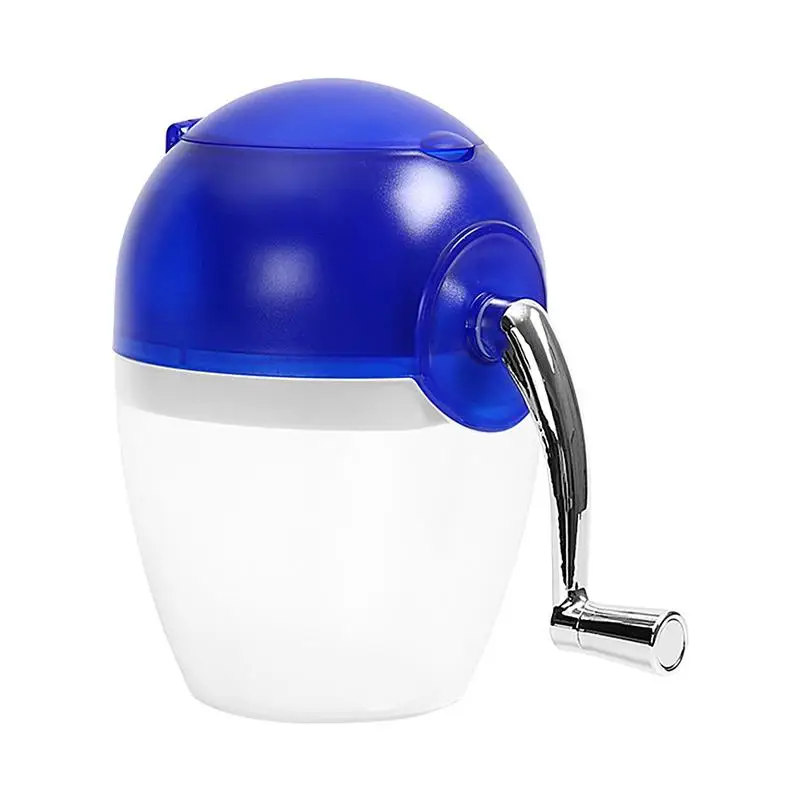 

Shaved Ice Maker Machine Manual Ice Maker Crusher Ice Shaver Manual Snow Cone Machine Ice Crusher Hand Crank Ice Shaver Machine