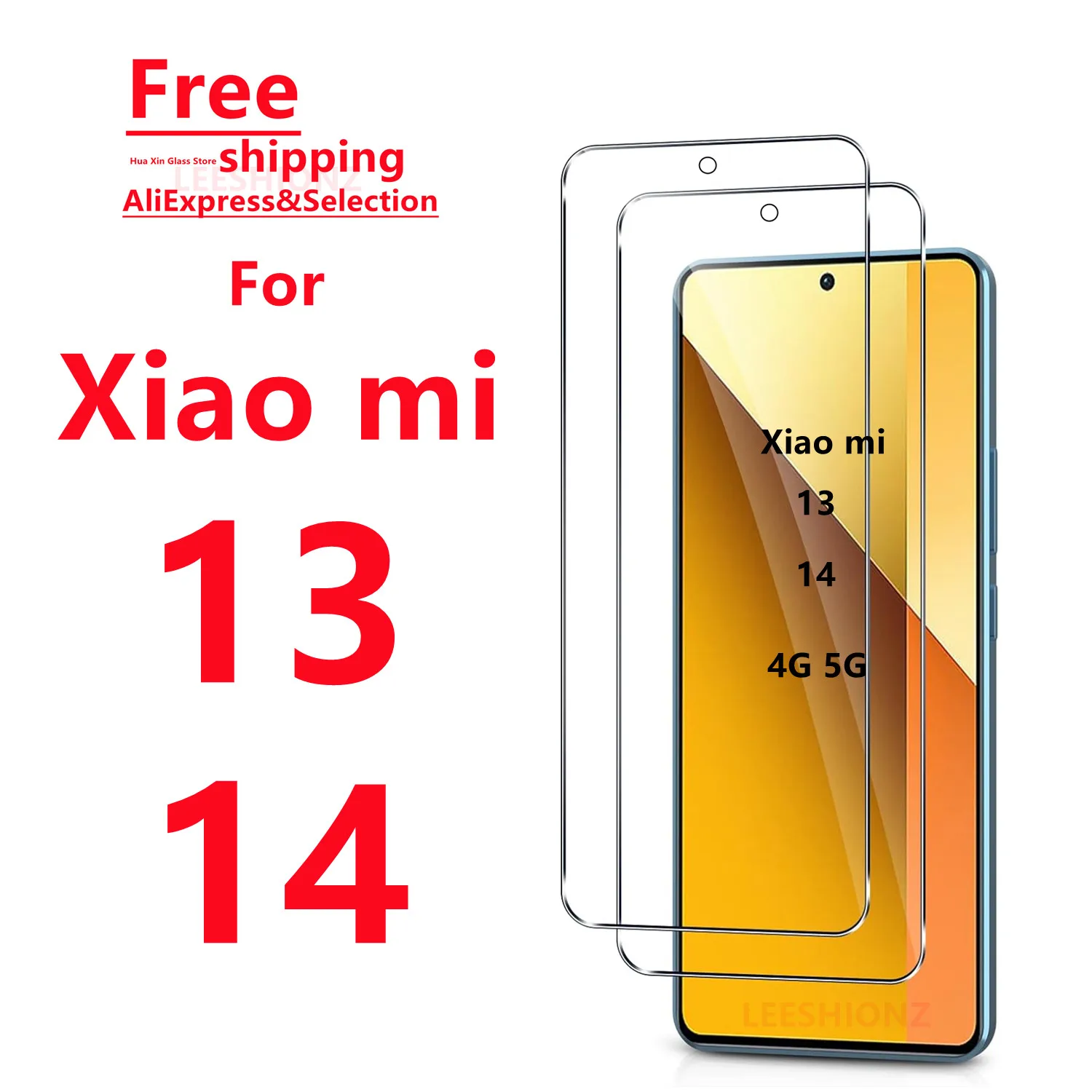 Für Xiaomi 13 14 Gehärtetes Glas Displayschutzfolie - Smartphone-Schutz Geeignet für Xiaomi 13 14 Serie