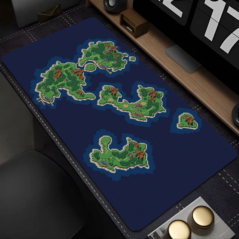 لوحة ماوس للكمبيوتر المحمول Pixel Art HD Print Anime Mousepad PC C-chrono Trigger Gamer لوحة المفاتيح ملحقات ألعاب الكمبيوتر حصيرة مكتبية #2