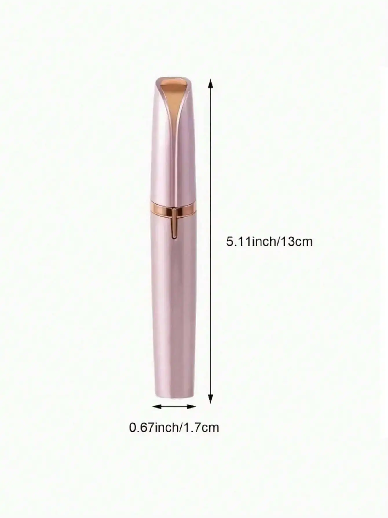 ماكينة تشذيب الحواجب ABS المحمولة لسهولة ودقيقة - تصميم مدمج، بطارية تدوم طويلاً، لطيفة على البشرة