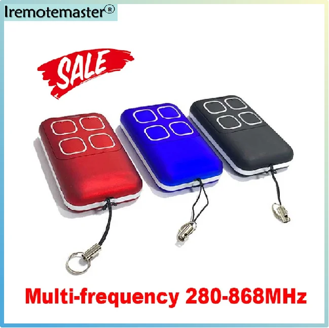 Duplicator 286MHz-868MHz Garage Door Remote Control Multi-Frequency Code Grabber Clone Gate Keyfob Command Hand Transmitter