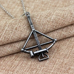 The Walking Dead Necklace Series Punk Pendant Choker for Fans Gifts Men Car Jewelry Metal Accessories