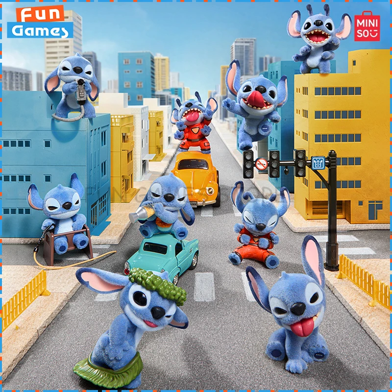 

Новый MINISO слепая коробка стежка Ohana означает семейную серию Mystery Box аниме фигурка орнамент игрушка на заказ Коллекционный подарок на день рождения