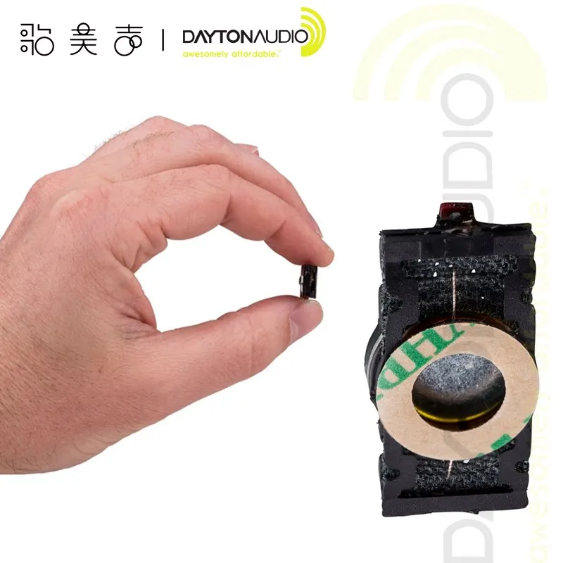 Dayton DAEX-9-4SM 9mm Portable Miniature Horn Sound System Frame Type Vibrating Exciter Compact And Handy Loudspeaker