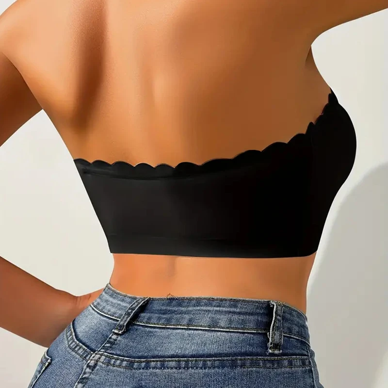 Front Button Underwear Bras Smooth Breathable No Underwire Comfortable Solid Color Gathering No Trace Invisible Women Brasseries