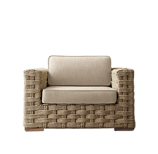 Modern Design aluminum frame with  Rattan Outdoor Sofa Set Patio Sofa Set Outdoor Lounge Set