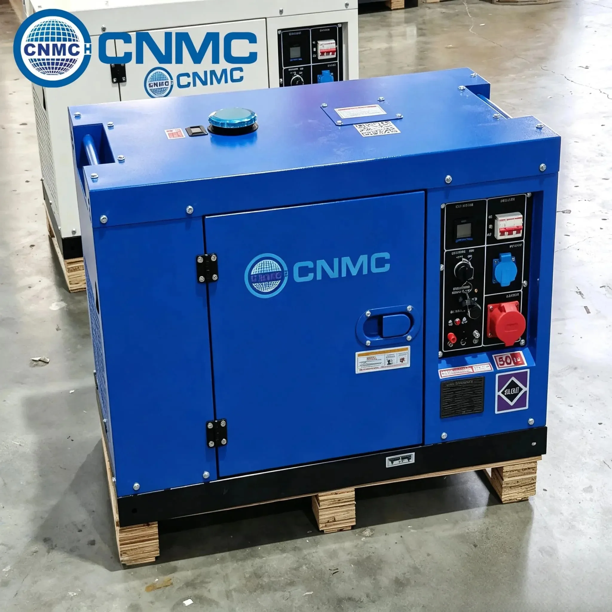 High Quality 3KW 5KW 6KW 7.5KW 9KW Silent Generator Diesel 50HZ 60HZ Generators With Wheels ATS Generators for Home Electricity