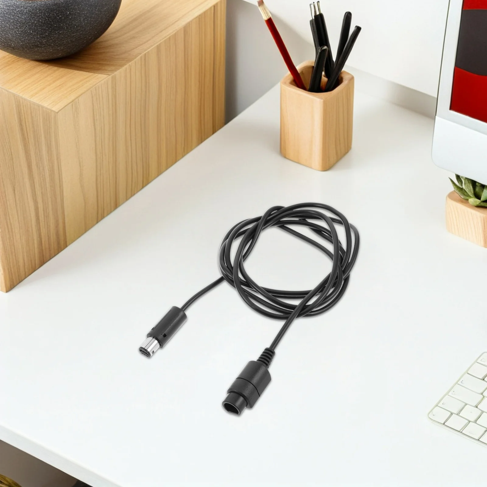 

Extended Gaming Controller Cable Compatible for Ngc Console Gamepad Extender Cord Game Console Extension Cord