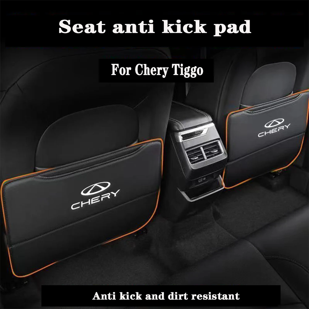 FOR Chery Tiggo 7 PLUS 2022 2023  Newly updated seat anti kick pad anti dirt rear seat anti cushion protective decoration