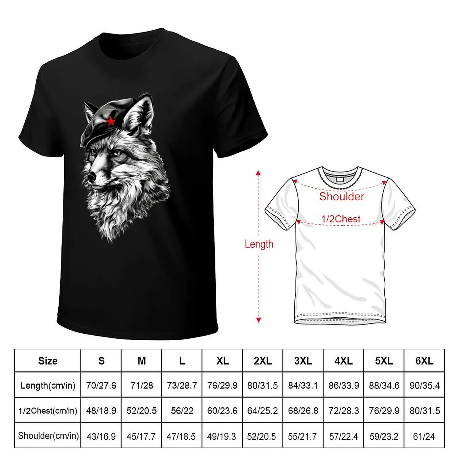 Comrade Fox - Hunt Saboteur T-Shirt Fitness Quick Dry Short Sleeve Top
