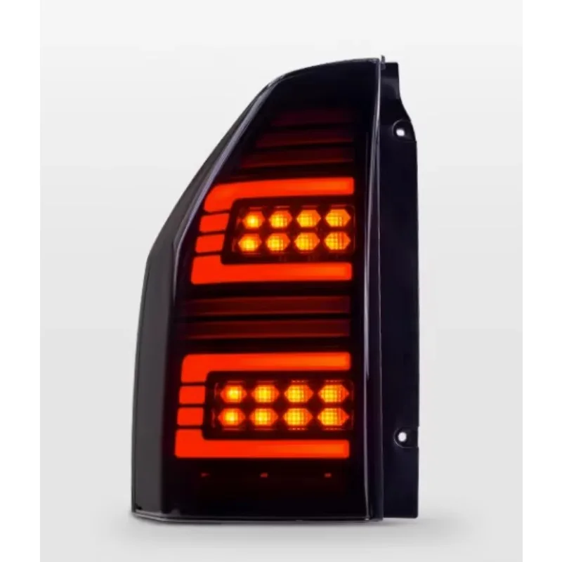 الجمعية المصابيح الخلفية لميتسوبيشي باجيرو V73 V77 V83 V87 2009-2022 الذيل مصباح الخلفي الضباب الخفيف LED DRL إشارة متتابعة