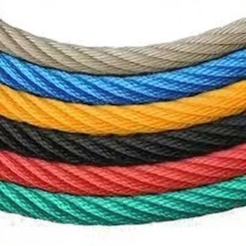 

6x8+FC Combination Nylon/PP Rope Reinforced Climbing Rope for School & Shopping Mall Outdoor Use