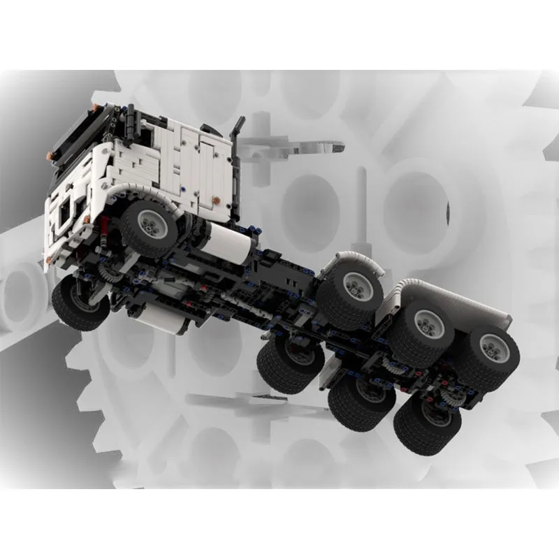 

MOC-72226 New Model Cargo Transport Truck Building Block • 2430 Parts Boys' and Children's Birthday Building Block Toy Gift