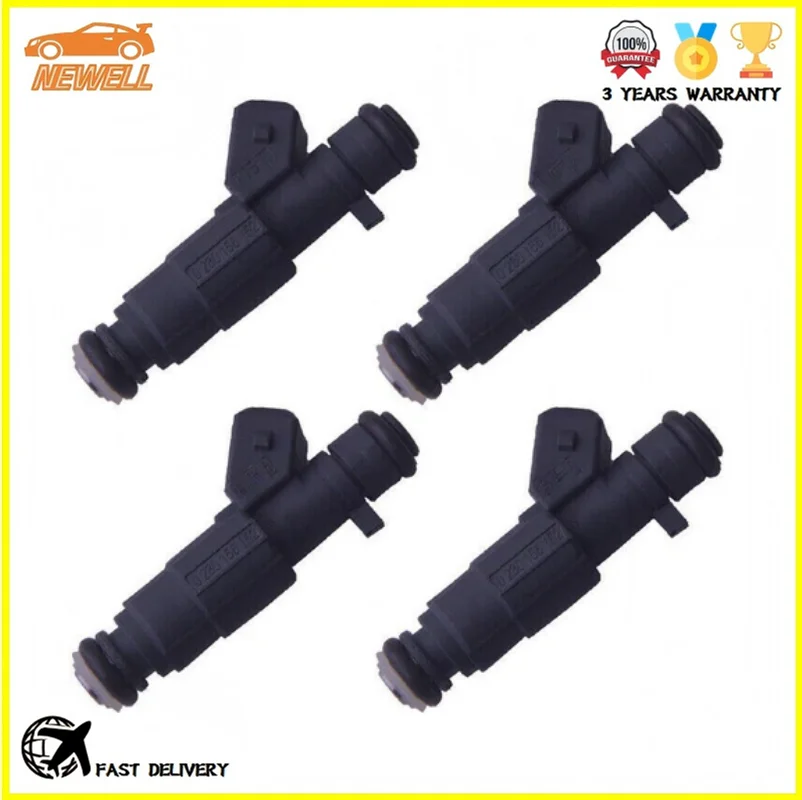 

4pcs 0280156152 93325238 Fuel Injector For CHEVROLET GM CORSA MERIVA Fiat Stilo 1.8 8v 2002-2005