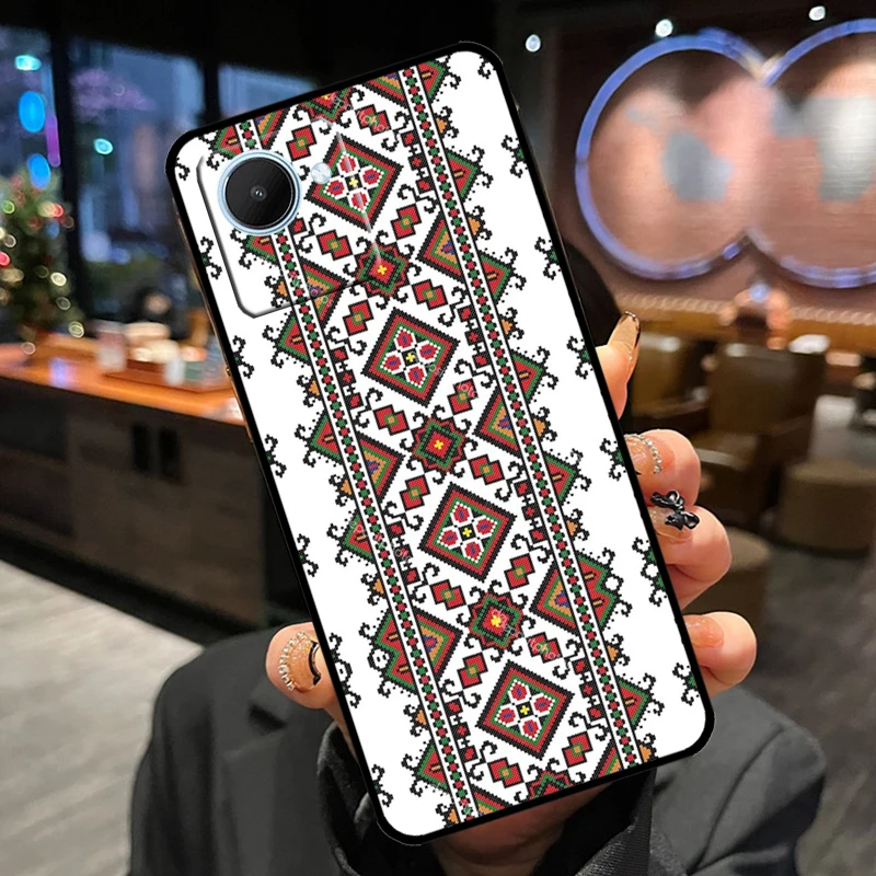 Ukraine Ukrainian embroidery Case For Realme C21Y C25 C35 C30 C11 C31 C15 GT Master GT Neo 2 3 3T 8i 9i 8 9 10 Pro Plus