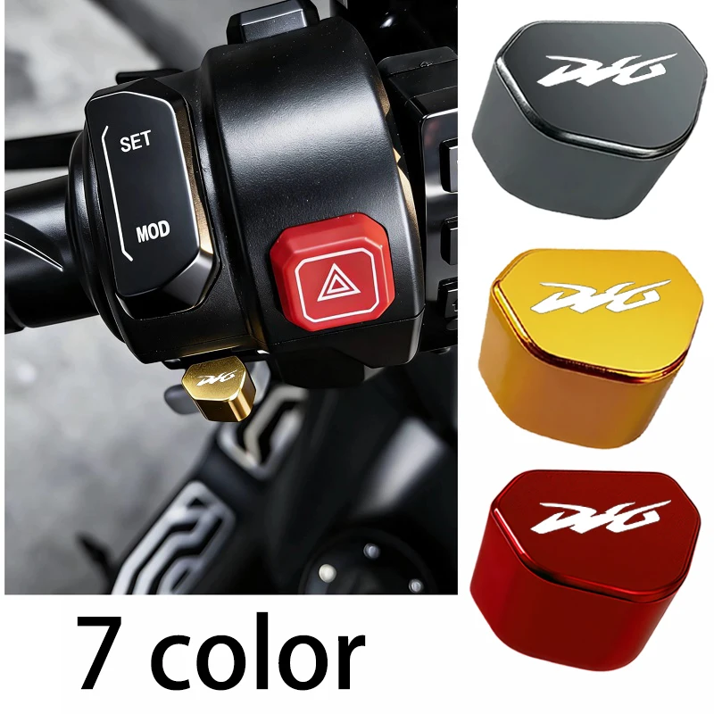 

Accessories For Honda Dio DJ-1 DJ-1RR AF19 AF18 SR AF20 ZX AF28 ZX AF35 Mototcycle CNC Switch Button Turn Signal Switch Key cap