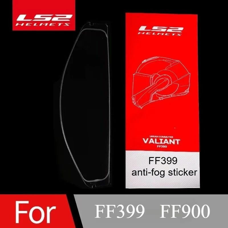 Fácil de instalar, pegatina antiniebla para casco Original Ls2 Ff399 Ff900, parche Valiant Ii