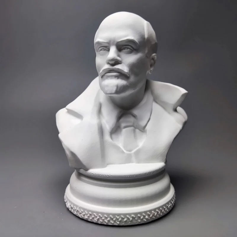 

Lenin The Great Man Model Plaster Figure Sculpture Art Decoration Ornaments Interior Living Room Figurines Desktop Decor Statue