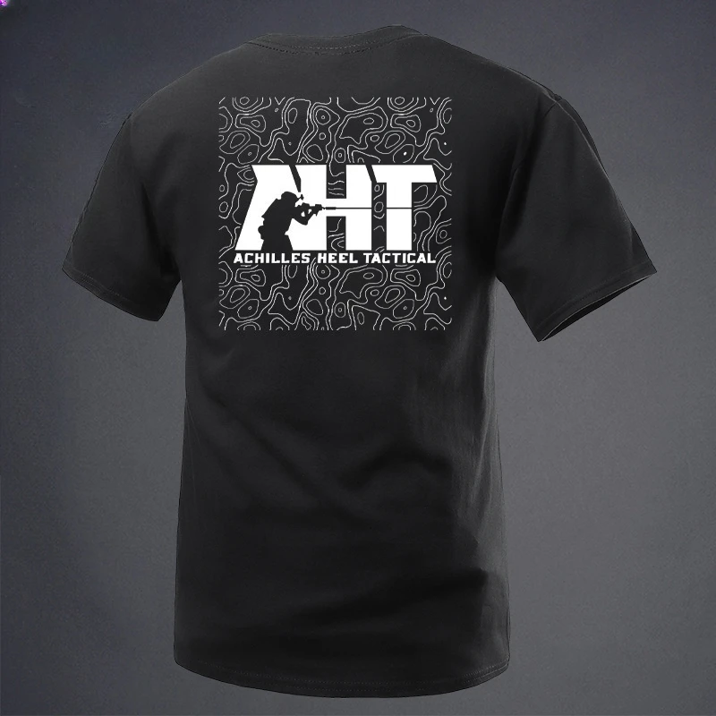 The Tough Guy Club Achilles Contour Summer New Round-neck Short-sleeved T-shirt Expansion Competition Series