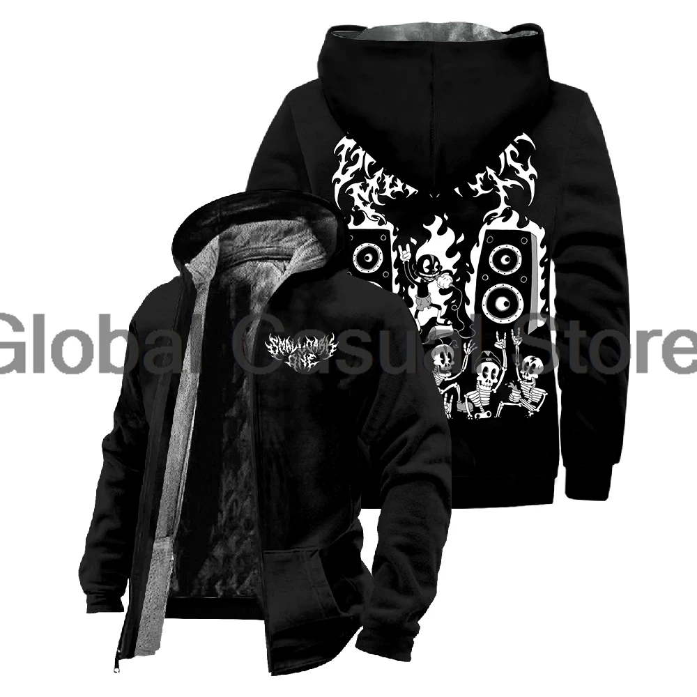 Lil Darkie Moshpit Hoodie Zipper Sweatshirts Women Men Jacket Parkas Long Sleeve Streetwear Unisex Winter Coat