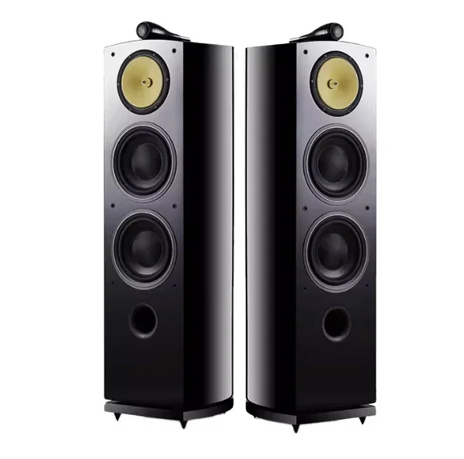 

WZ-801 Floor Speaker Tower Speaker Wooden Case Passive None-Battery Lossless