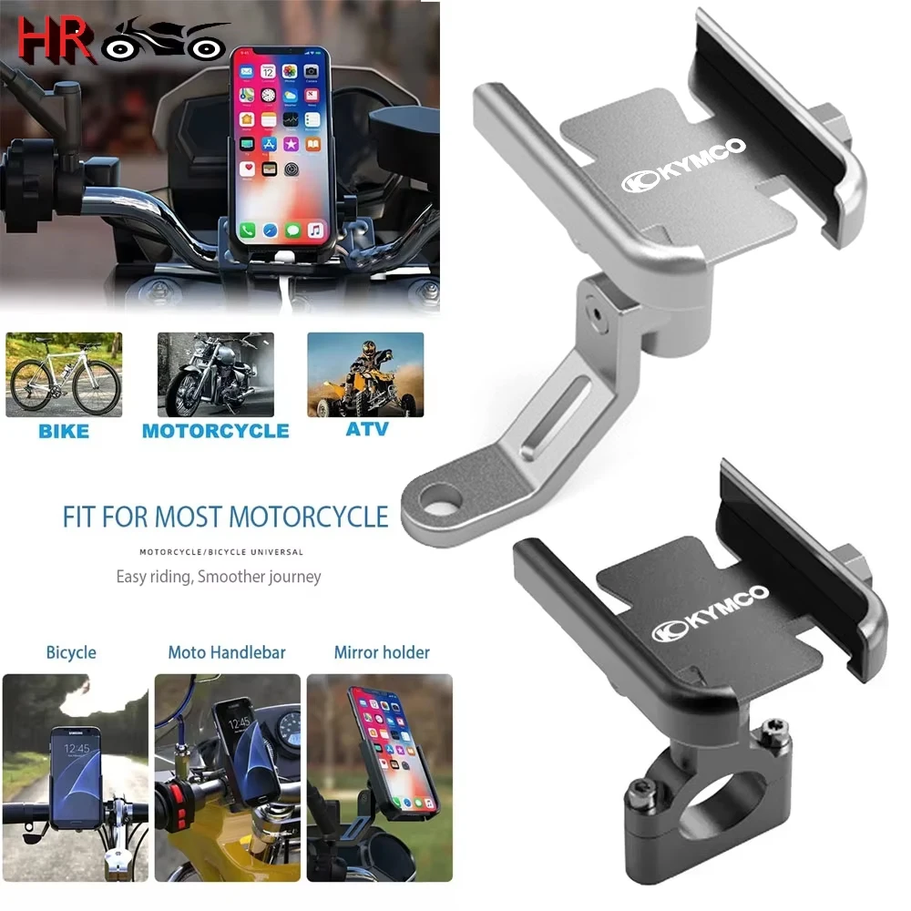 

For KYMCO KRV180 Dink G150 DOWNTOWN NIKITA KXCT PeoPle S Racing S G150 Accessories GPS Bracket Motorcycle Mobile Phone Holder