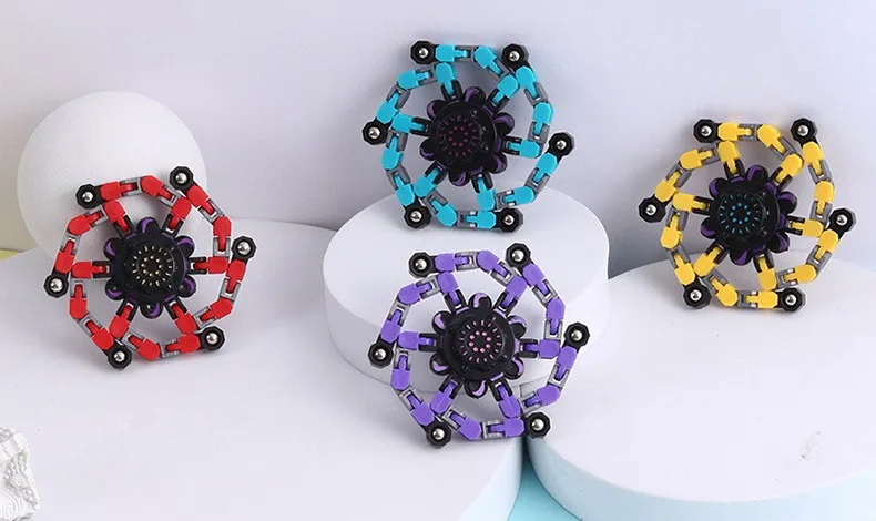 Finger Gyro Decompression Toy Rotator Image 6