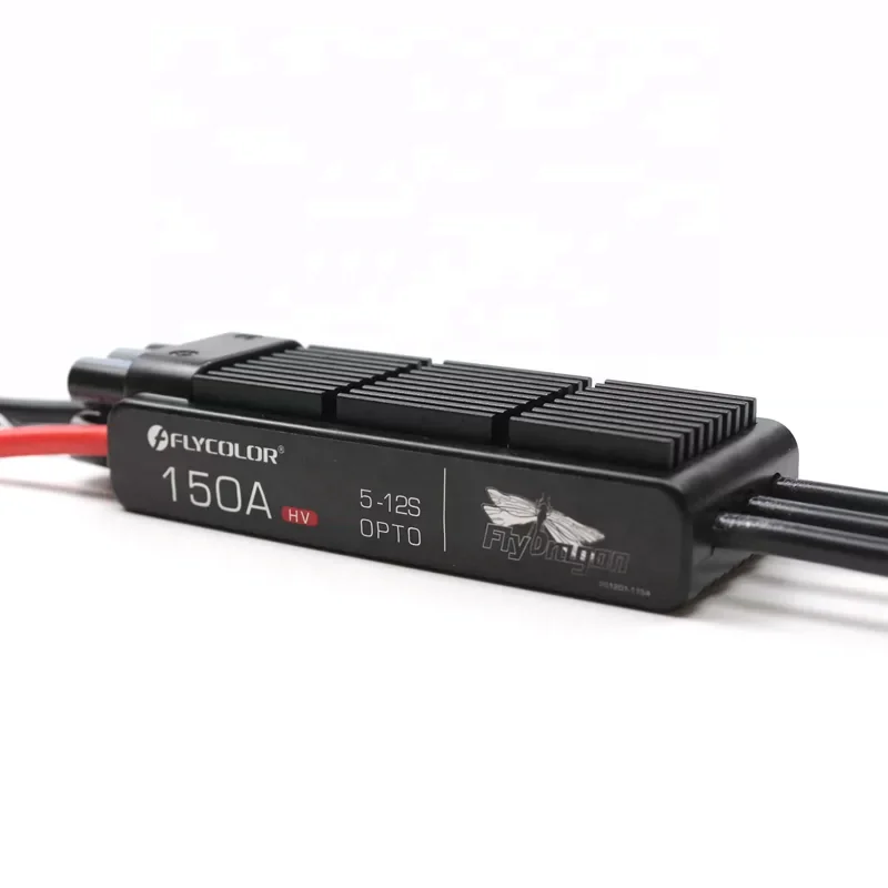 Flycolor FlyDragon 150A ESC 5-12S HV OPTO para modelo RC Hobby Controle eletrônico de velocidade