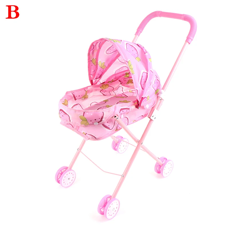 Poussette bébé beurre applicable pour poupées de 9 à 12 pouces ou 25 à 30cm, pour enfants fille