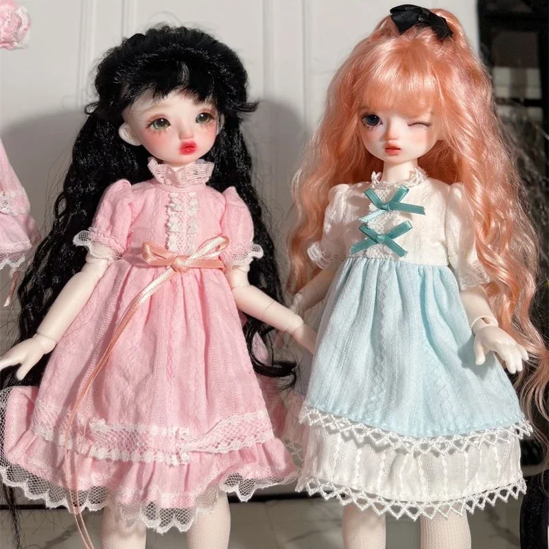 30cm Bjd Doll Clothes Lolita Dress Doll Accessories 1/6 BJD Toys Accessories Dress DIY Dress Up Doll Accessories Girl Toy Gift