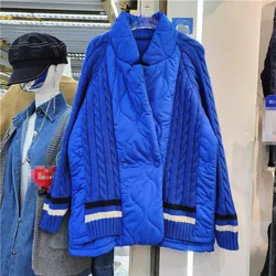 2022 New Winter Jacket Women Parka Fashion Long Coat Hooded Parkas Loose Warm Snow Wear Cotton Padded Winter Clothes