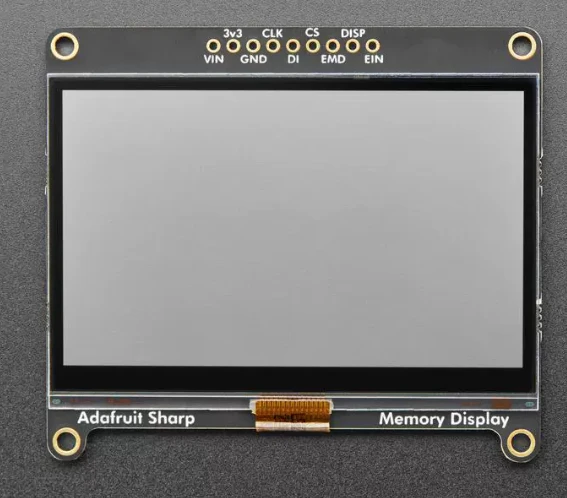 4694 Adafruit SHARP Memory Display Breakout - 2.7