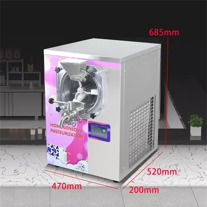 Fruit Juice Pasteurizer Ice Cream Milk Pasteurization Machine Pasteur Homogenizer Mixer Machine for Food Sterilization Equipment