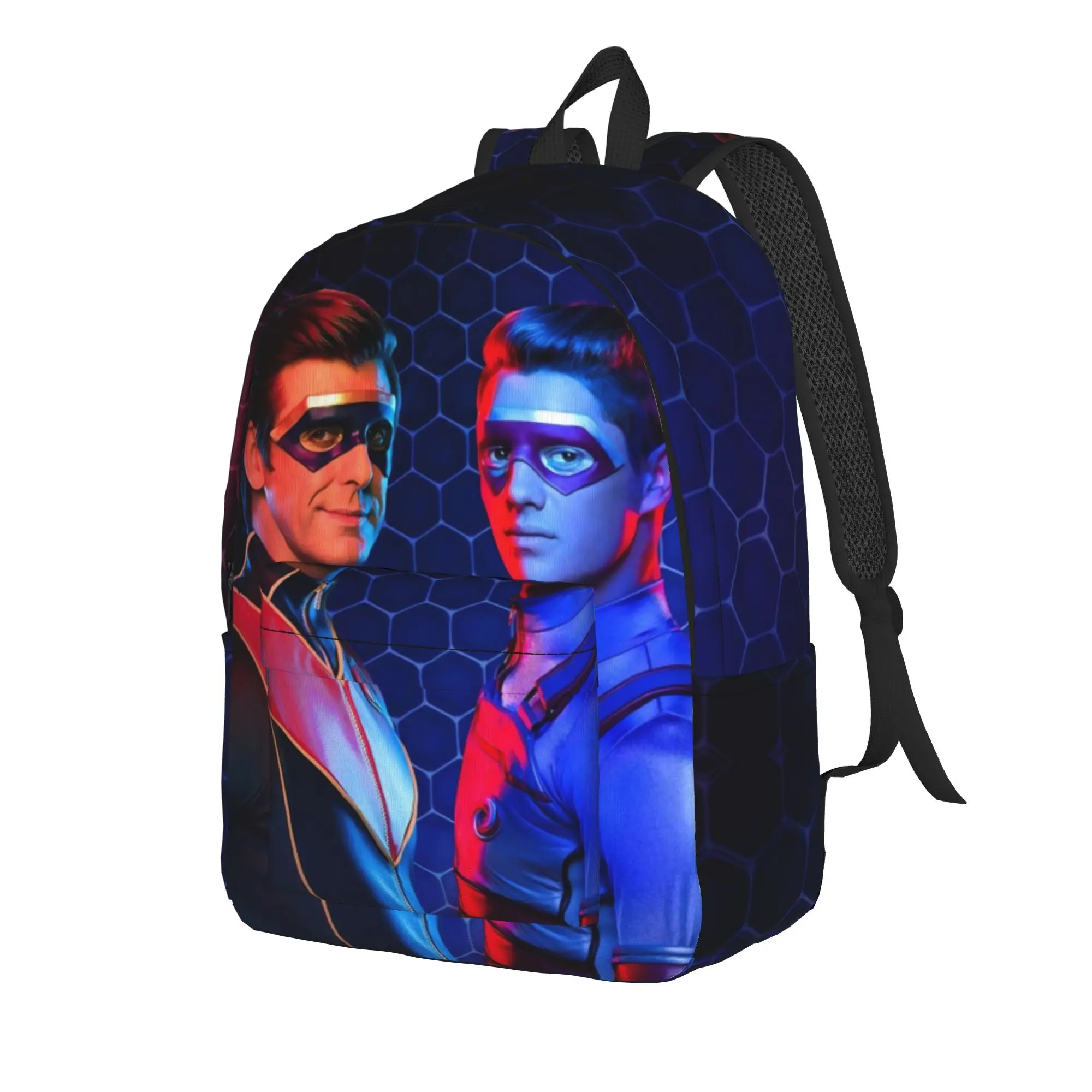 Henry Danger Secret Identities Backpack  Daily Backpacks Boy Girl Design Print High School Bags Cute Rucksack