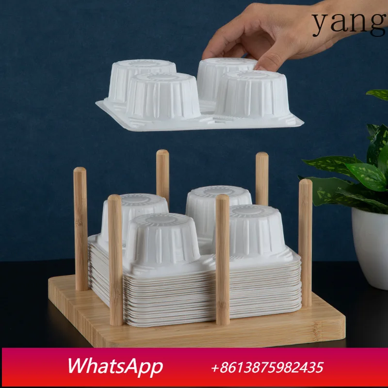 LMM disposable takeaway Nanzhu cup holder storage rack coffee milk tea shop cup holder