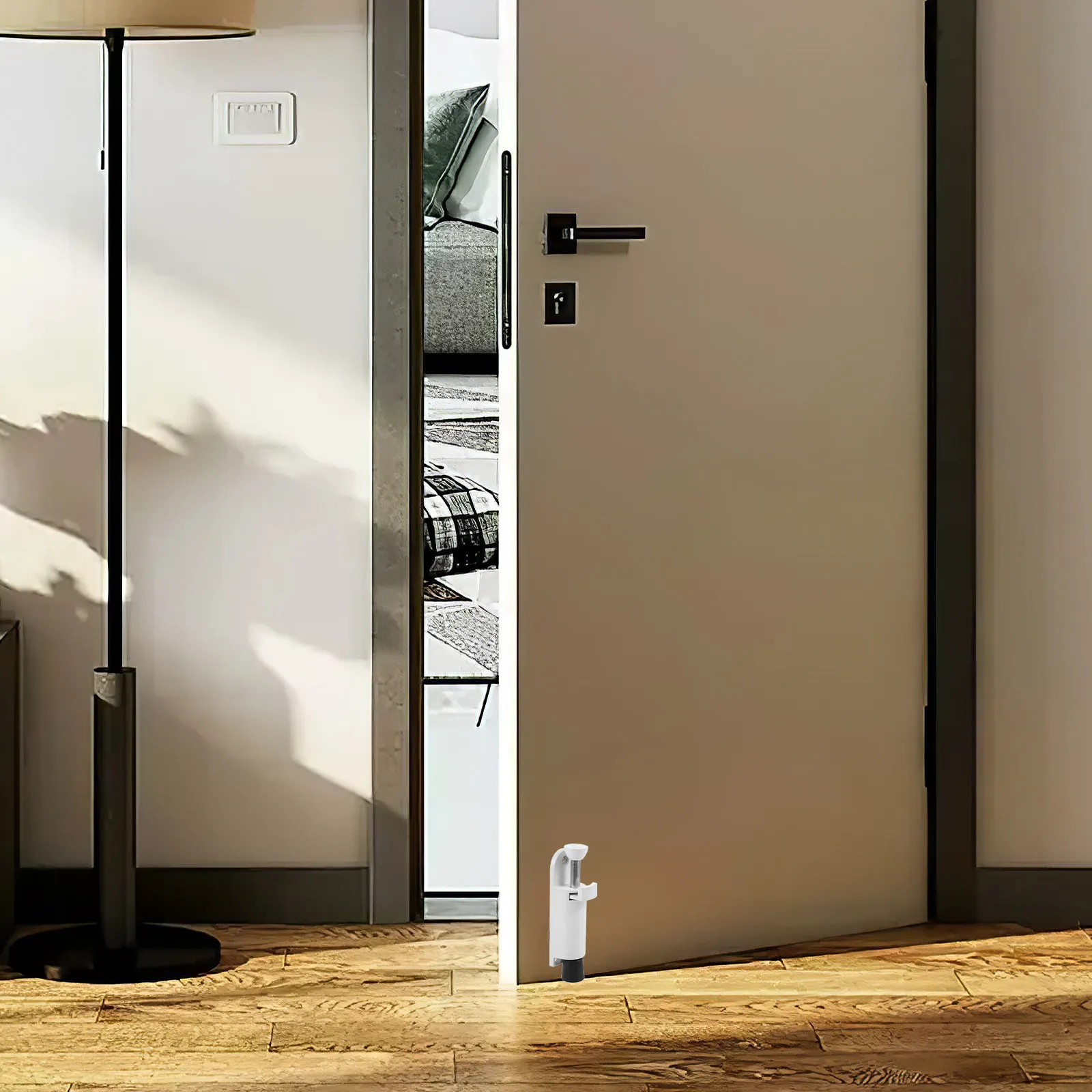 

Напольный дверной стопор с ножным управлением для жилых и коммерческих дверей, стабильное крепление, без монтажа