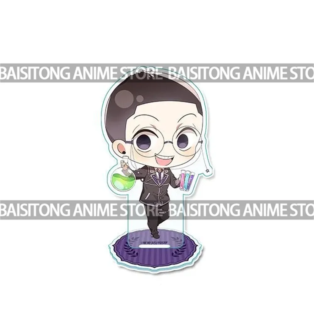 Yowamushi Pedal 10cm Chibi Acrylic Stand Keychain Cute Shop Clerk Theme Cycling Anime Desktop Decor Fans Collectible Gift