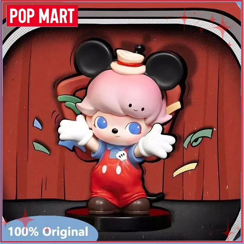 POPMART Dimoo World Disney-temático Caixa Cega Articulada