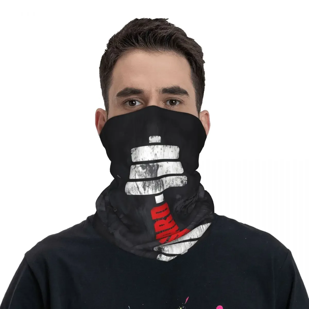 Gym Sjaal Halsdoek Hals Gezichtsmasker Polyester