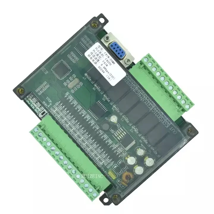 FX1N-20MR PLC Automation Industrial Control Board 12 Input 8 Output RS485/Ethernet Communication PLC PLC Programming