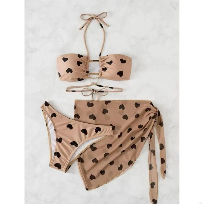 

X9FF Sexy Women Bathing Suit High Cut Bathing Suit Swimsuit Summer Party Supplies